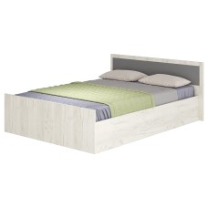 Кровать с проложками ДСП Фиеста LIGHT 140х200, Дуб крафт белый