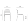 Стул пластиковый Costa Bistrot 003/4024510000