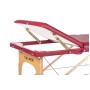 Массажный стол Calmer Bamboo Three 70 (красный)