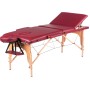 Массажный стол Calmer Bamboo Three 70 (красный)