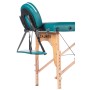 Массажный стол Calmer Bamboo Three 60 (бирюзовый)