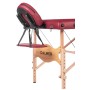 Массажный стол Calmer Bamboo Two 70 (красный)