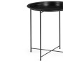 Журнальный стол Tray 47х51 black
